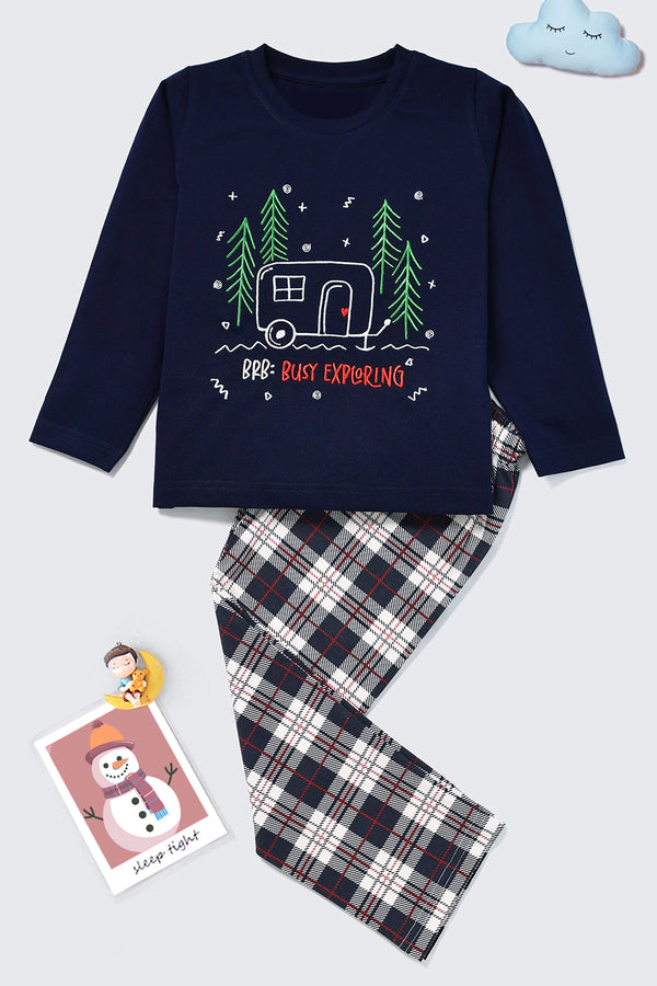 BRB Busy Exploring Kids' Pyjama Set