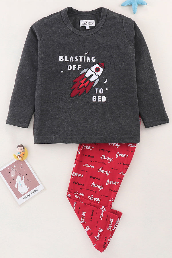 Blasting Off To Bed Kids' Pyjama Set