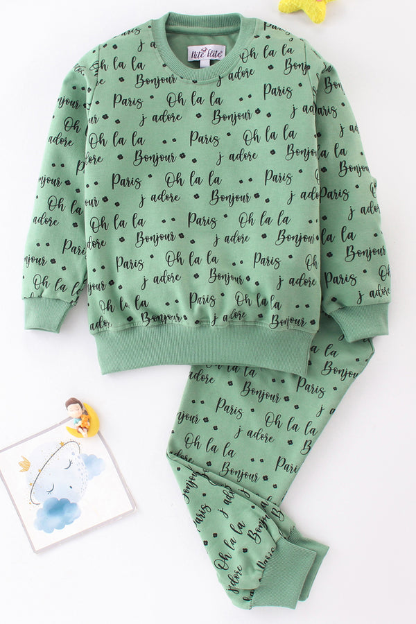 Bonjour Paris Kids' Pyjama Set