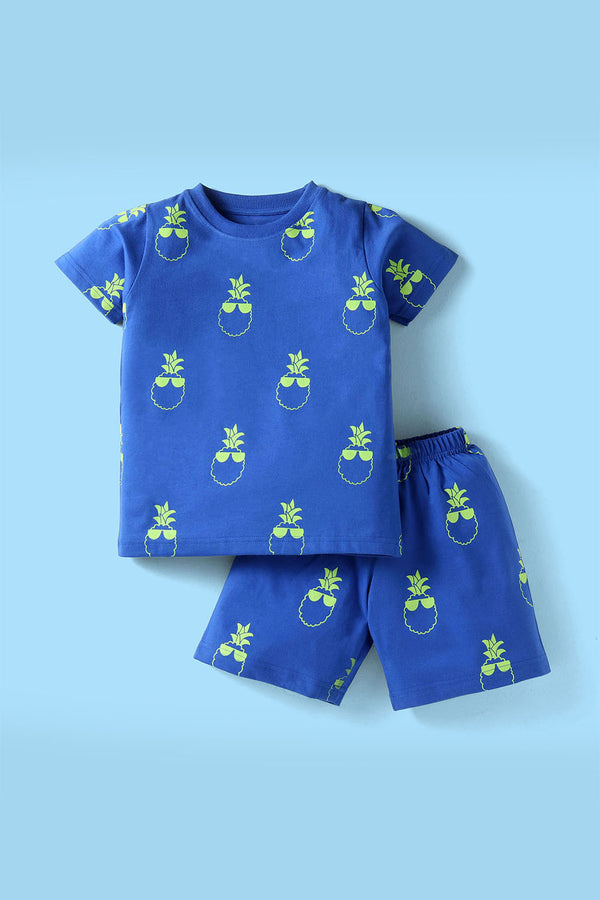 Pineapple Party Kids’ Shorts Set