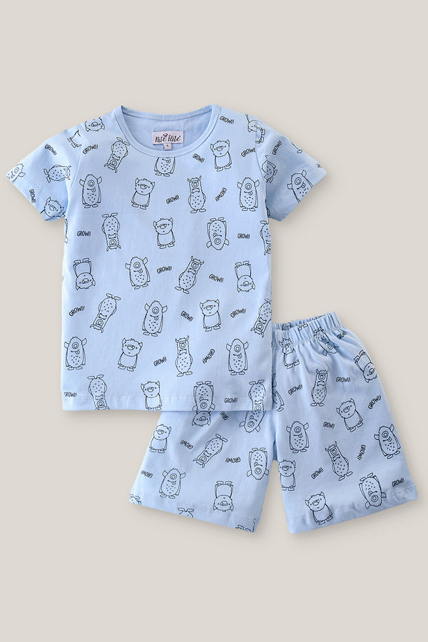 Little Monster Kids' Shorts Set