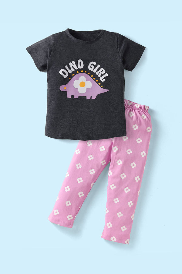 Dino Girl Kids’ Pyjama Set