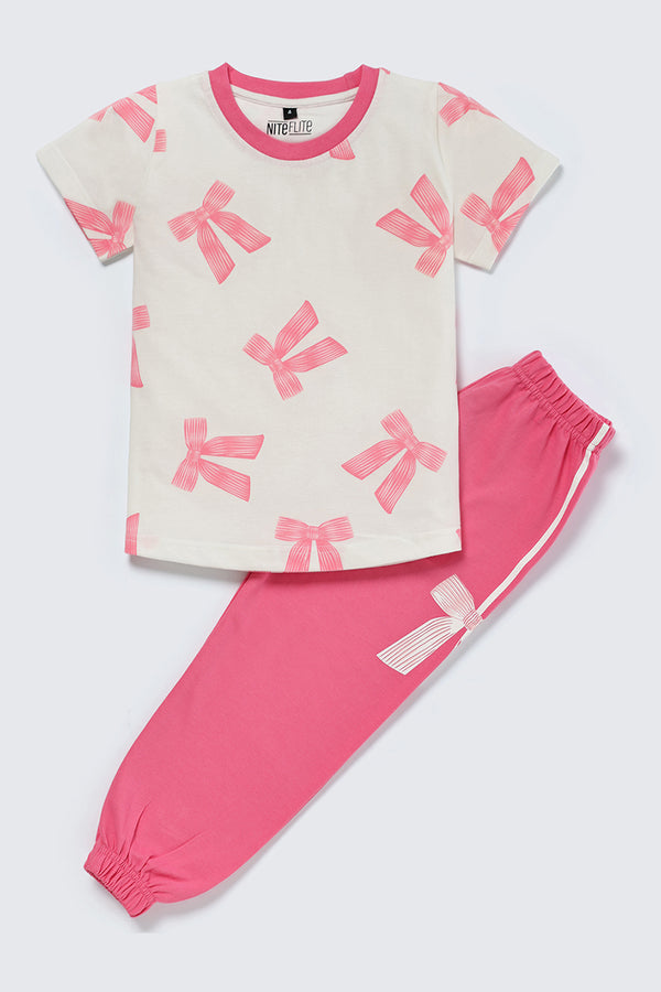 Lil Bow Kids' Joggers Set