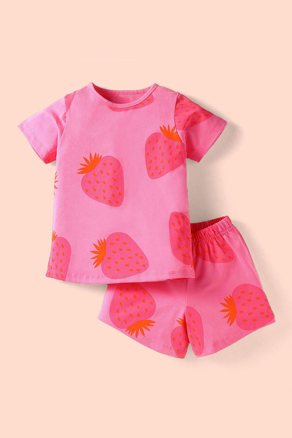 Very Berry Strawberry Kids' Shorts Set