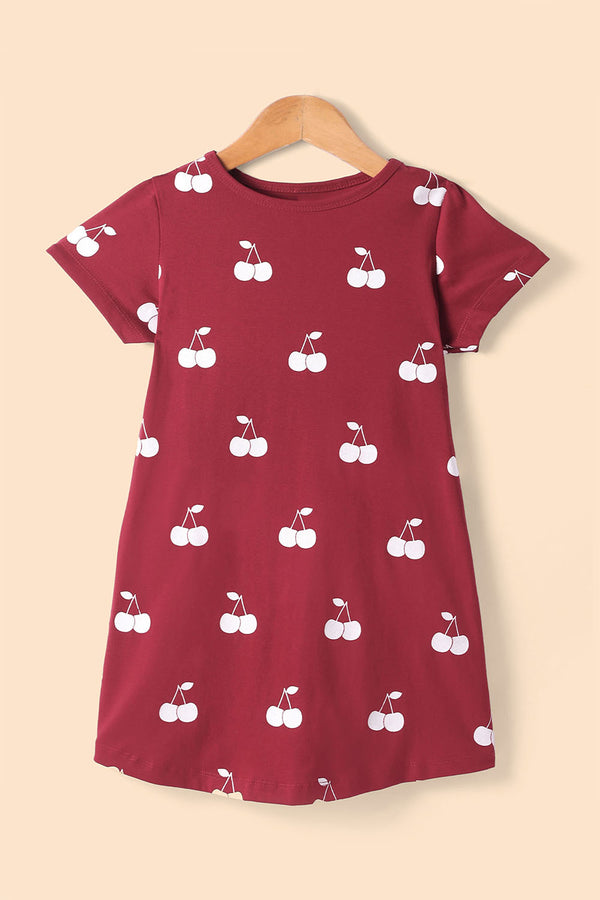 Cherry Charm Kids' Sleepshirt