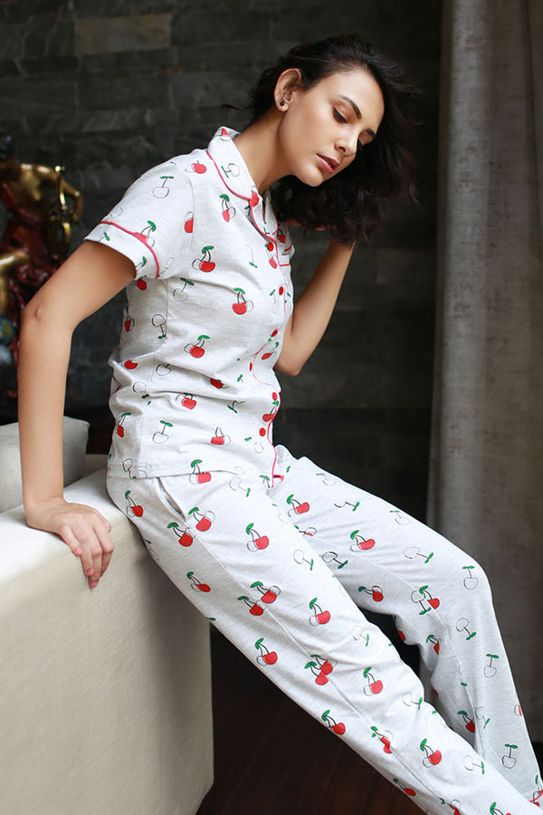 Cherry On Top Pyjama Set