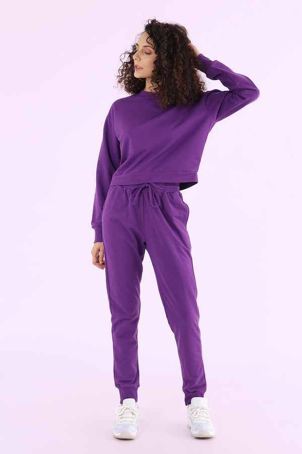 Puducherry Purple Co-ord Set