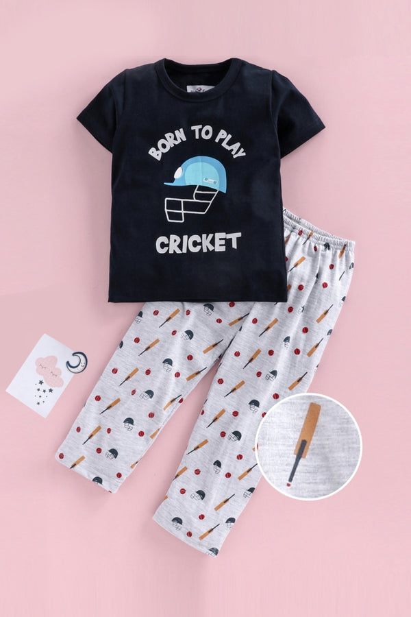 Born to Play Cricket Kids' Pyjama Set