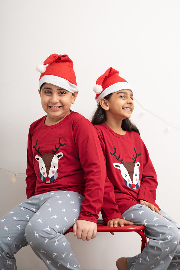 Rudolph Siblings' Pyjama Set