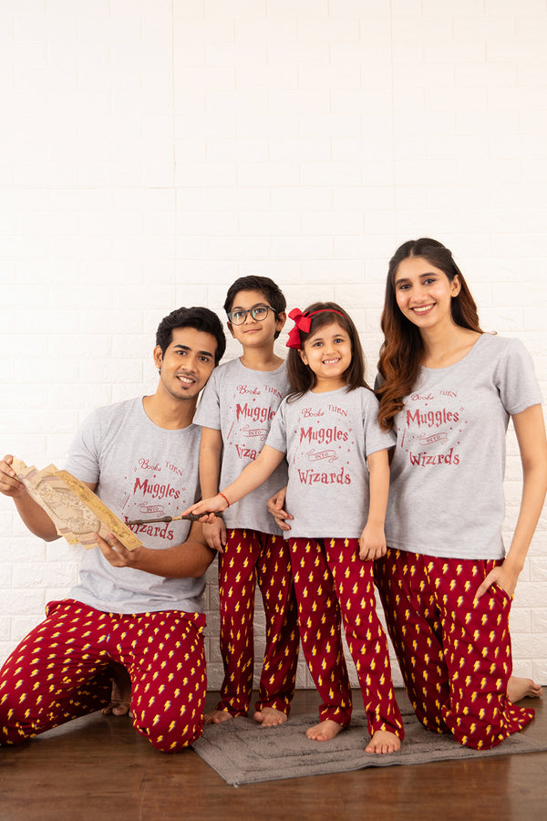 Muggle Magic Matching Girls' Pyjama Set