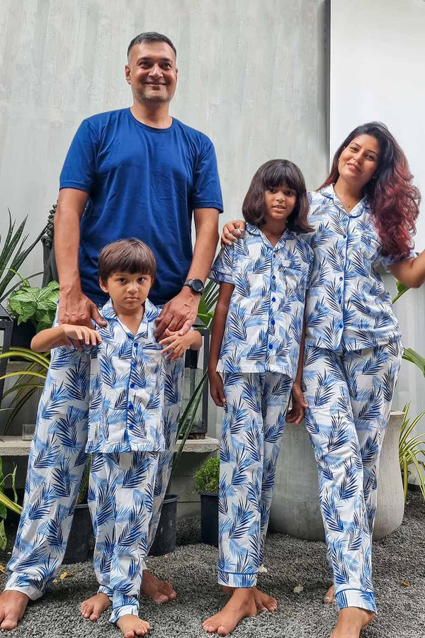 Tropical Vacation Matching Family Pyjama Set