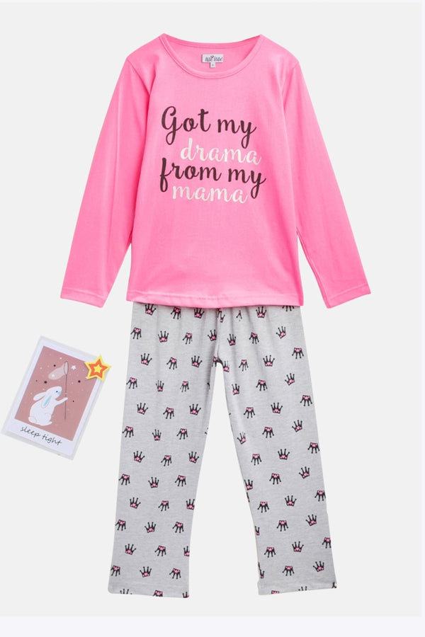 Got My Drama From My Mama Kids' Pyjama Set