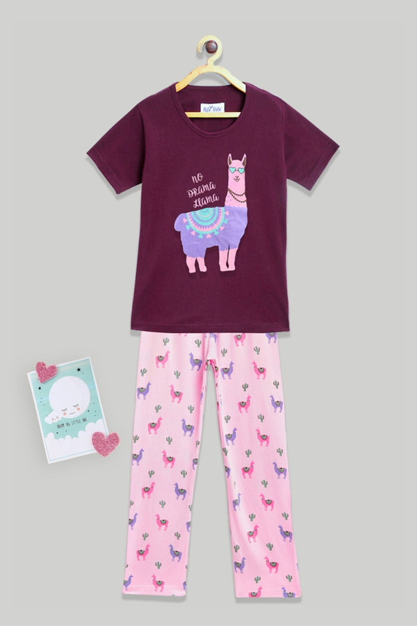 No Drama Llama Kids' Pyjama Set