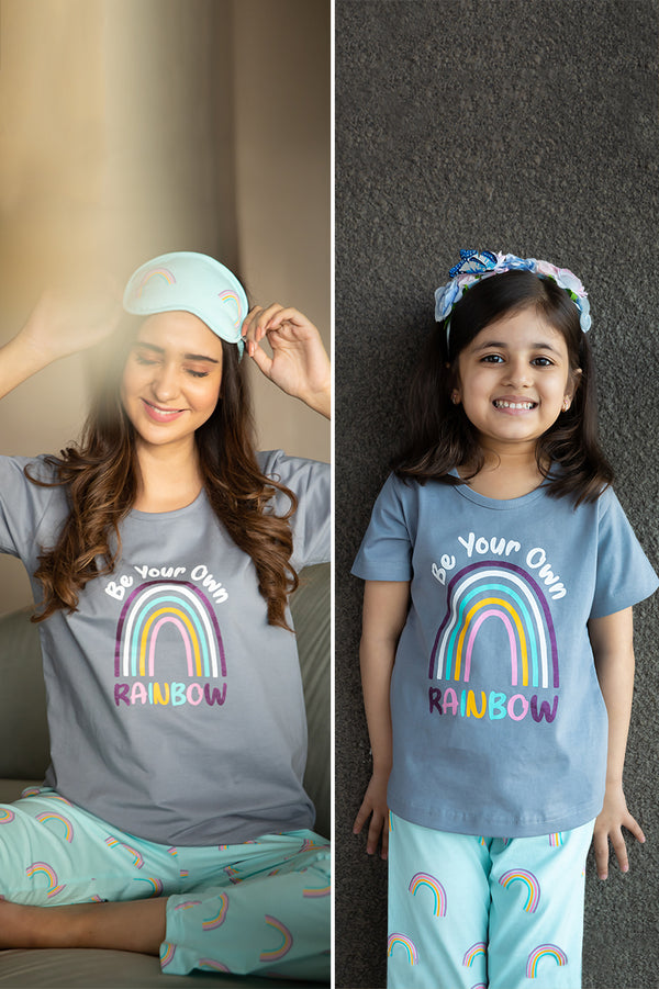 Be Your Own Rainbow Girls' Pyjama Set
